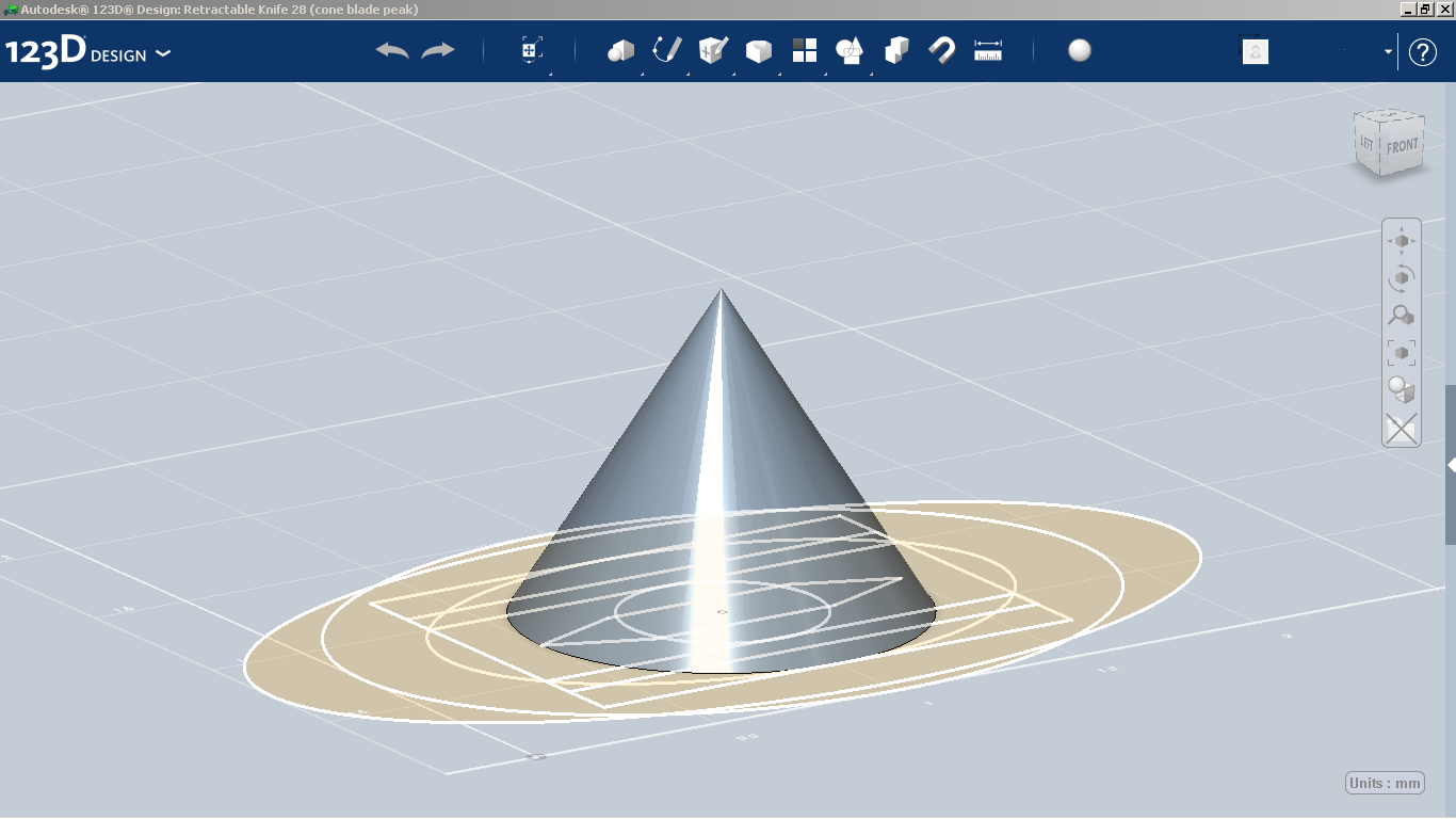 21 Creating tip of the blade.png