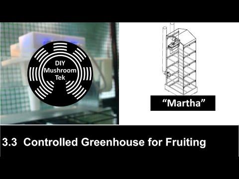 3.3 Controlled Greenhouse "Martha" as Fruiting Chamber