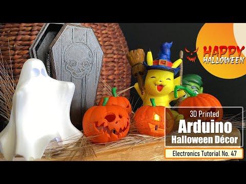 3D Printed Arduino Halloween Decoration