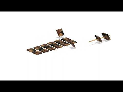 4 Color Standard Spiral Assembly Animation