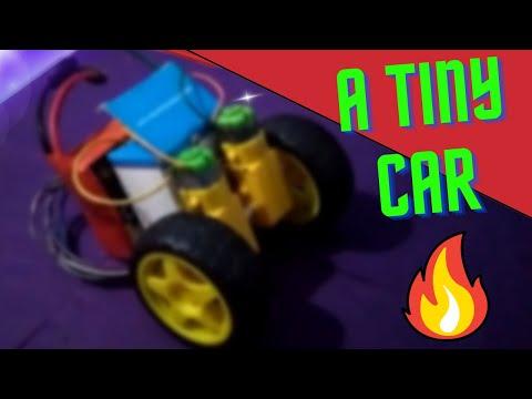 A Tiny car using a tiny microcontroller #100