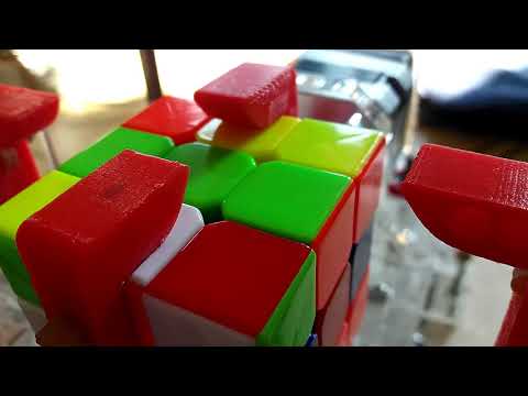 ARS Arduino Rubik Solver - closer view
