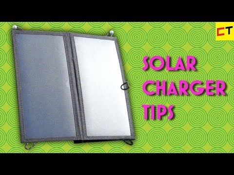 Anker Solar Charger tips