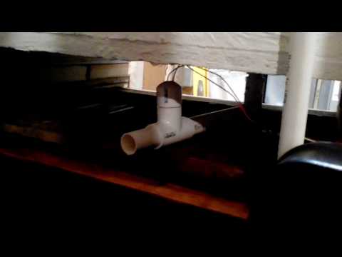 Aquaponics Water Flow Sensor Test