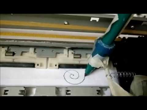 Arduino plotter - spiral