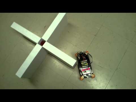 Autonomous Wall Hugging Arduino Vehicle