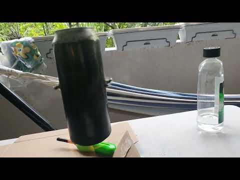 Beer can steam engine