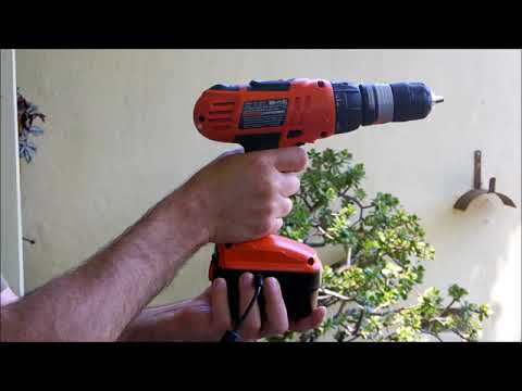 Black+Decker Firestorm Drill with 12V DC Power Supply