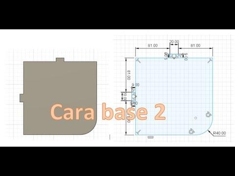 Cara base 2 - Repostero/ Fusion 360