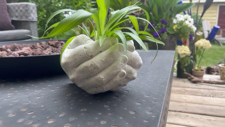 Concrete Casted Hands