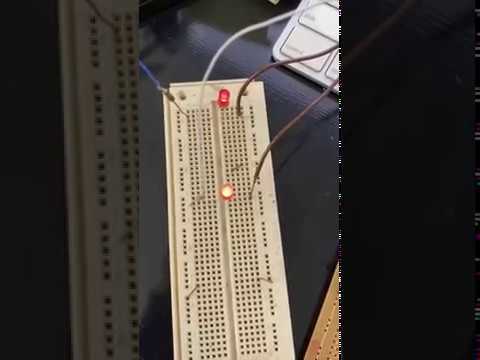Dimming LEDs Breadboard