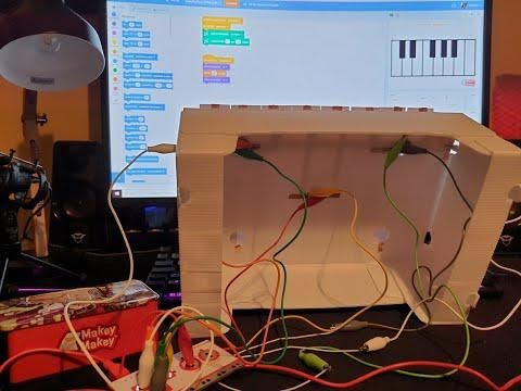 Evoulto Piano &amp;amp; Makey Makey - Pianoforte "evoluto"