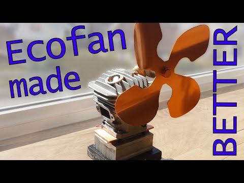 Fix Stove Fan's Achilles Heel - making a game changing ecofan (upcycled)