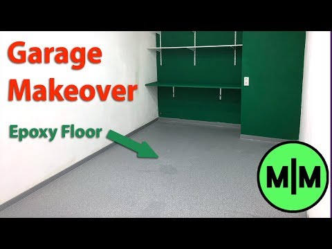 How To Epoxy Coat a Garage Floor (Garage Makeover with Easyground)