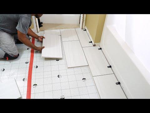 How To Install QuicTile "EASY DIY Porcelain Tiles" | DIY CREATORS