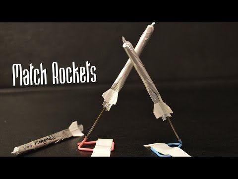 How to Make a Match Rocket