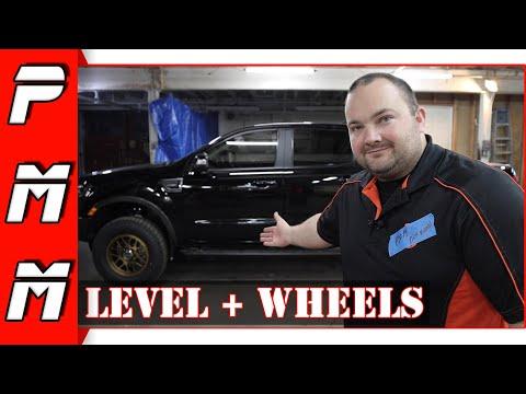How to make a Ford Ranger look AWESOME | 2.5" Leveling kit install + wheels &amp;amp; tires