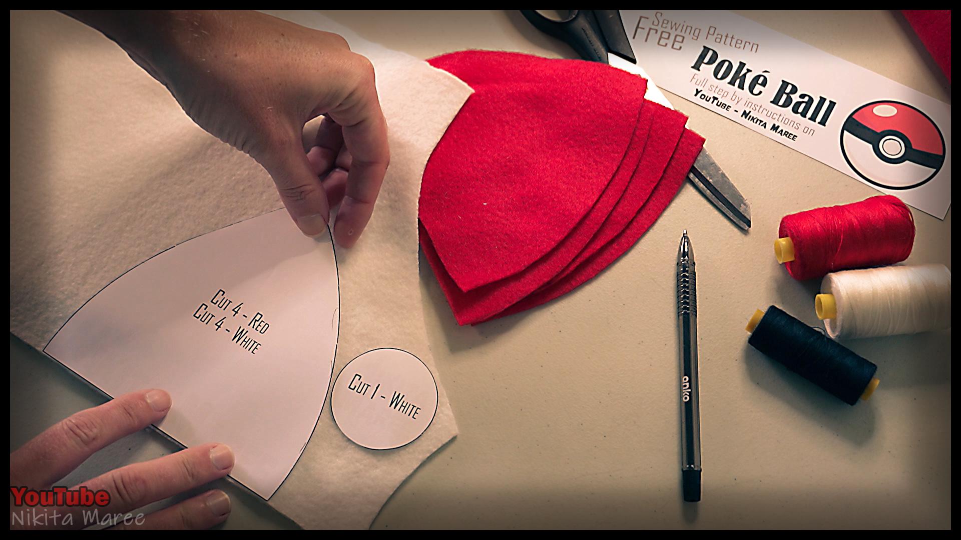 How to make a Poke Ball. DIY pokemon tutorial. Make your pokeball (10).jpg