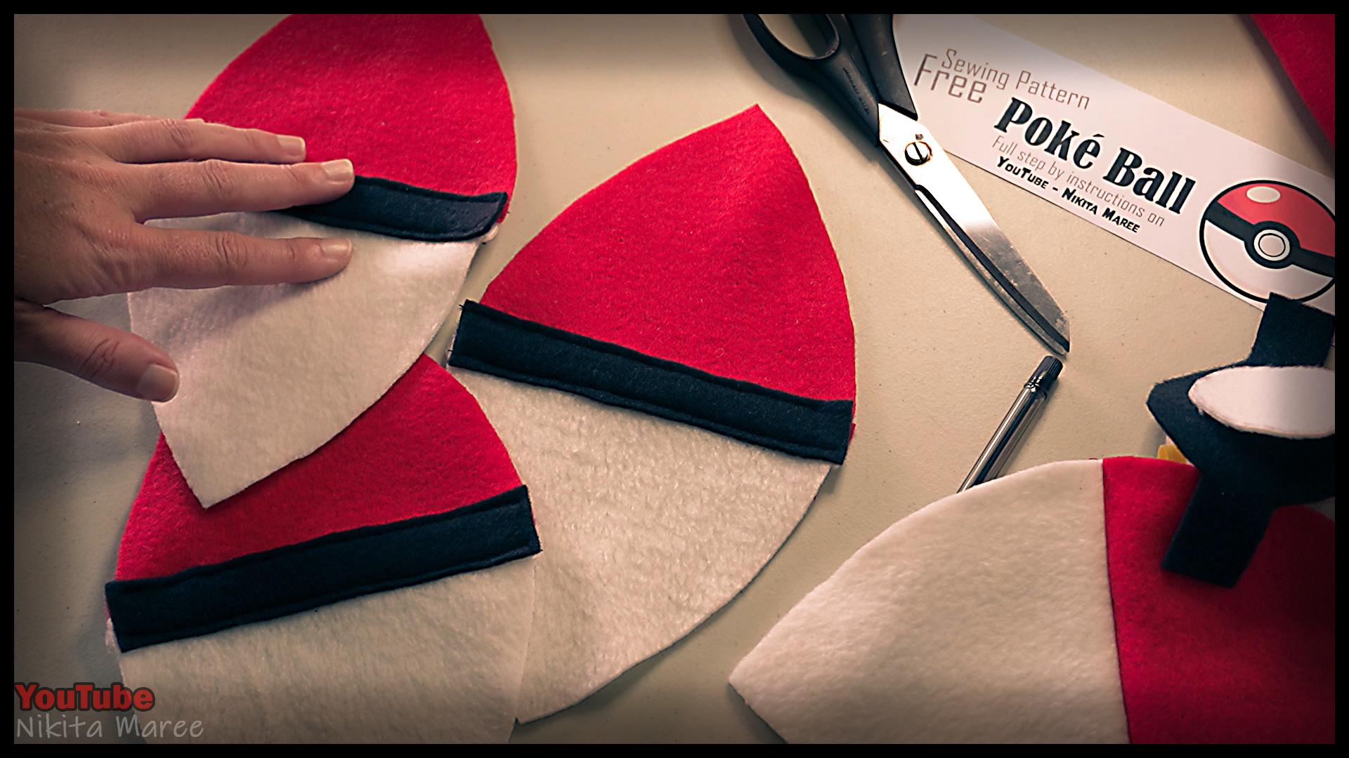 How to make a Poke Ball. DIY pokemon tutorial. Make your pokeball (25).jpg