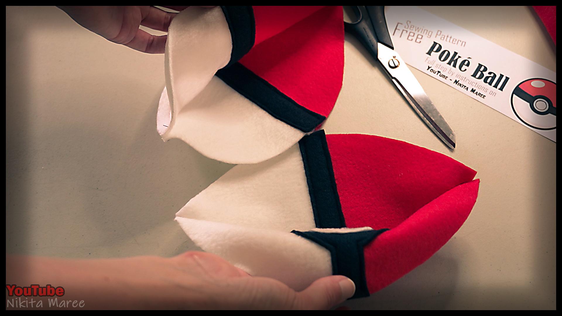 How to make a Poke Ball. DIY pokemon tutorial. Make your pokeball (35).jpg