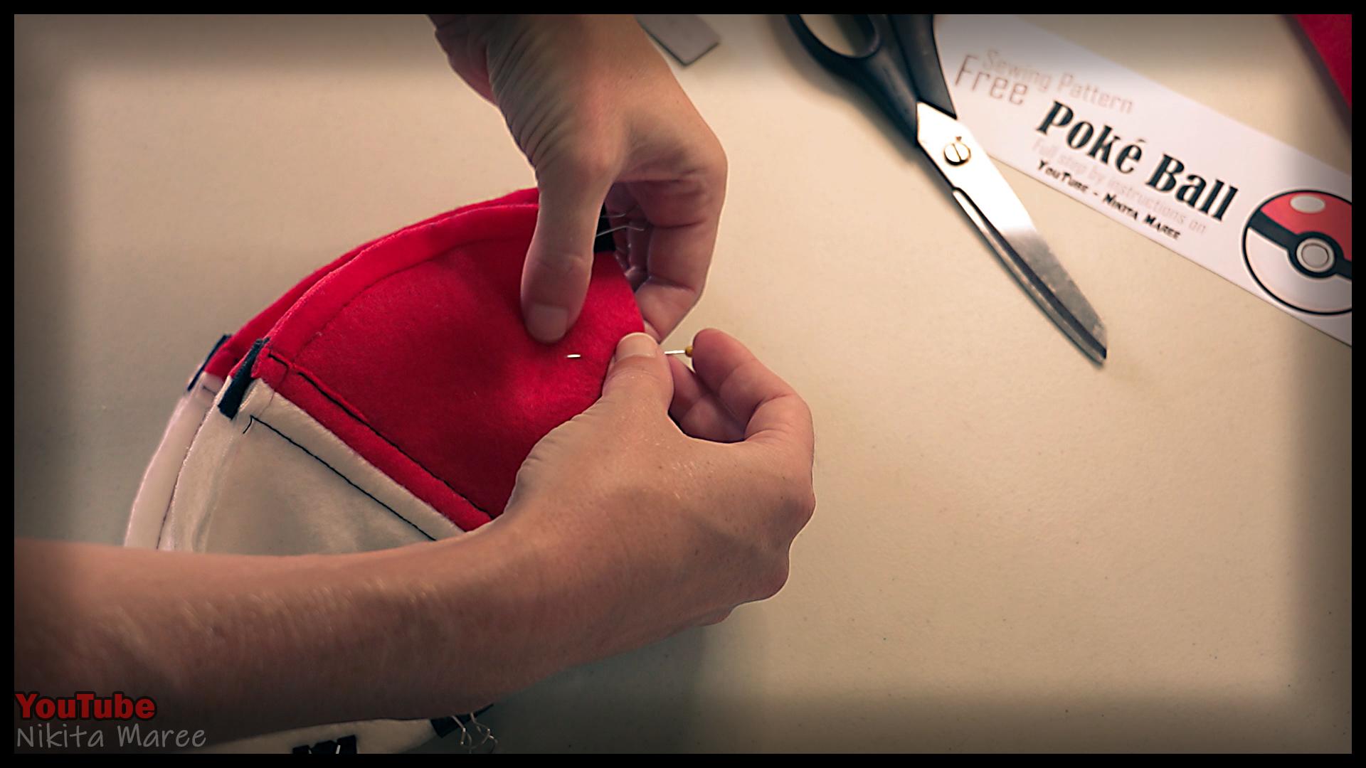 How to make a Poke Ball. DIY pokemon tutorial. Make your pokeball (41).jpg