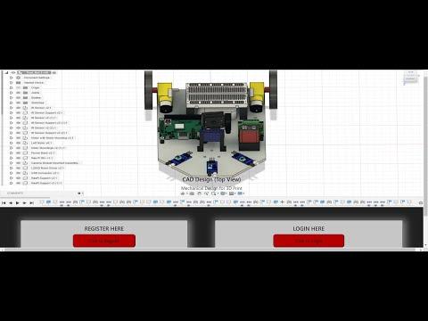 IOT Based Smart Security Surveillance Bot WEBSITE Demo