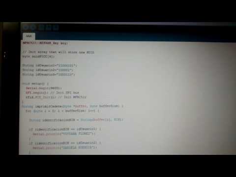 M&amp;oacute;dulo RFID