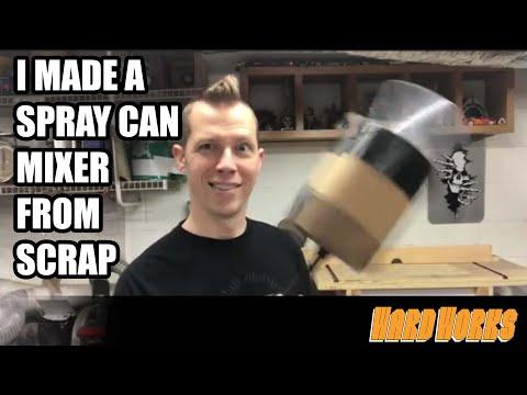 Make a Spray Paint Can Mixer