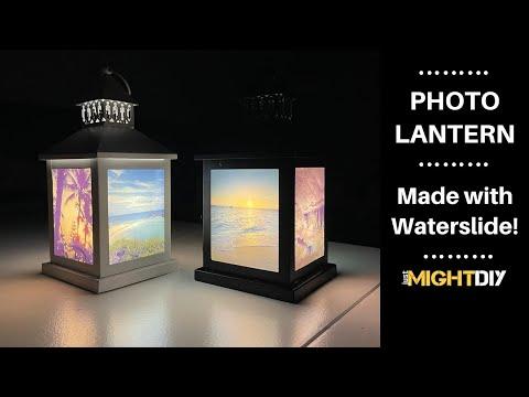 Make a Waterslide Photo Lantern | Hiipoo Waterslide Tutorial