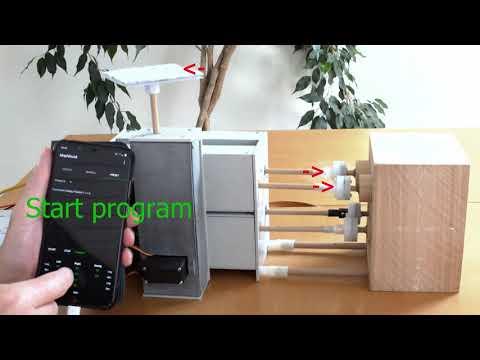 Marker Motion Phantom controlled by the Phone