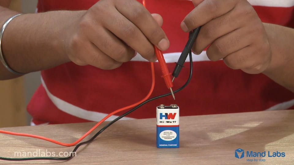 Measuring Voltage Using a Multimeter