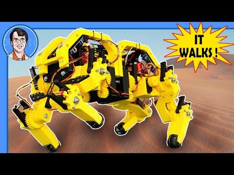 Mini Robot Dog #5 - Dynamic Walking