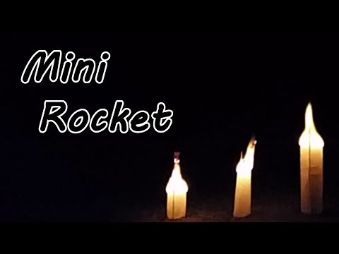 Mini fus&amp;eacute;e Mini Rocket - Sachet de th&amp;eacute; fus&amp;eacute;e  - Sachet de th&amp;eacute; Rocket - How to Make Tea Bag Rockets
