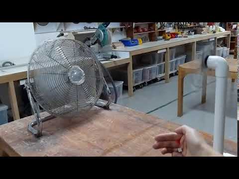 Mini wind turbine final test
