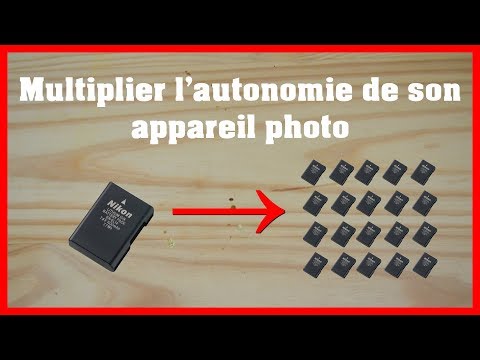 Multiplier par 20 l'autonomie de son appareil photo