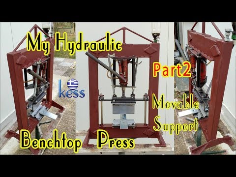 My Hydraulic Benchtop Press DIY Part2