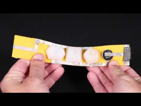 No-Sew Hot Glue LED Bracelet