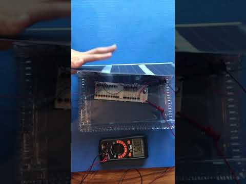 Piezoelectric Disc Exploration: Rain/Solar, Rain/Solar Test
