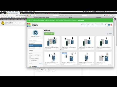 Sharing Tinkercad Circuits link
