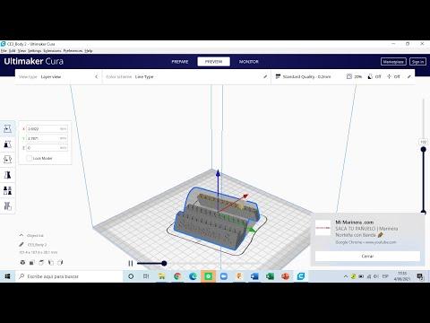 Simulaci&oacute;n del soporte de celular en 3D