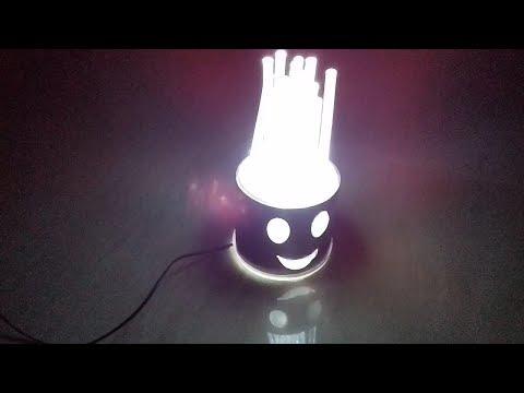 Smiley Lamp In Budget - how to make || kedar shivane ||