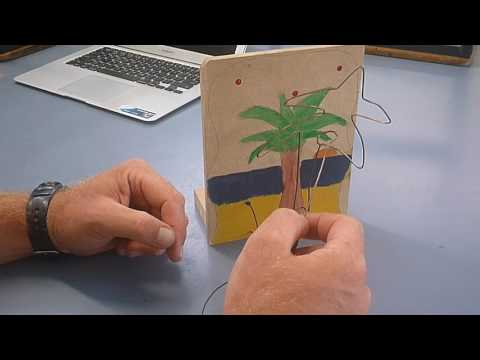 Steady hand buzzer game