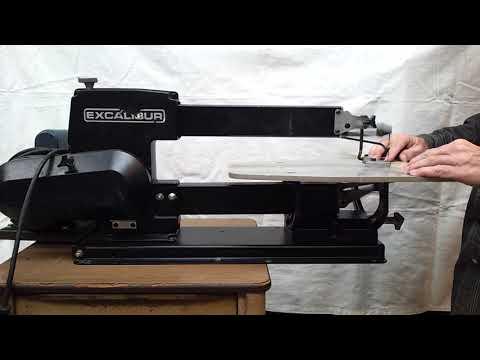 Test repaired scroll saw