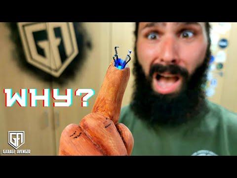 The Nose Picker!.....Building a fans "Crazy" idea