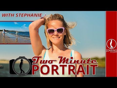 Two Minute Portrait with Stephanie. Awesome Photo's with Minimal Gear
