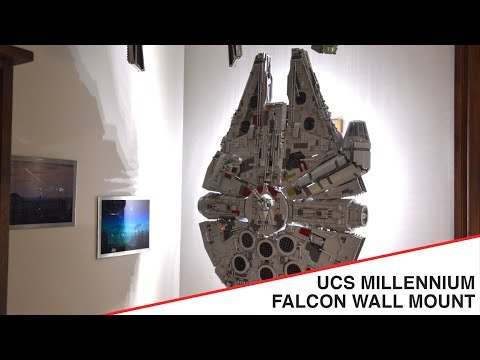 UCS Millennium Falcon Wall Mount