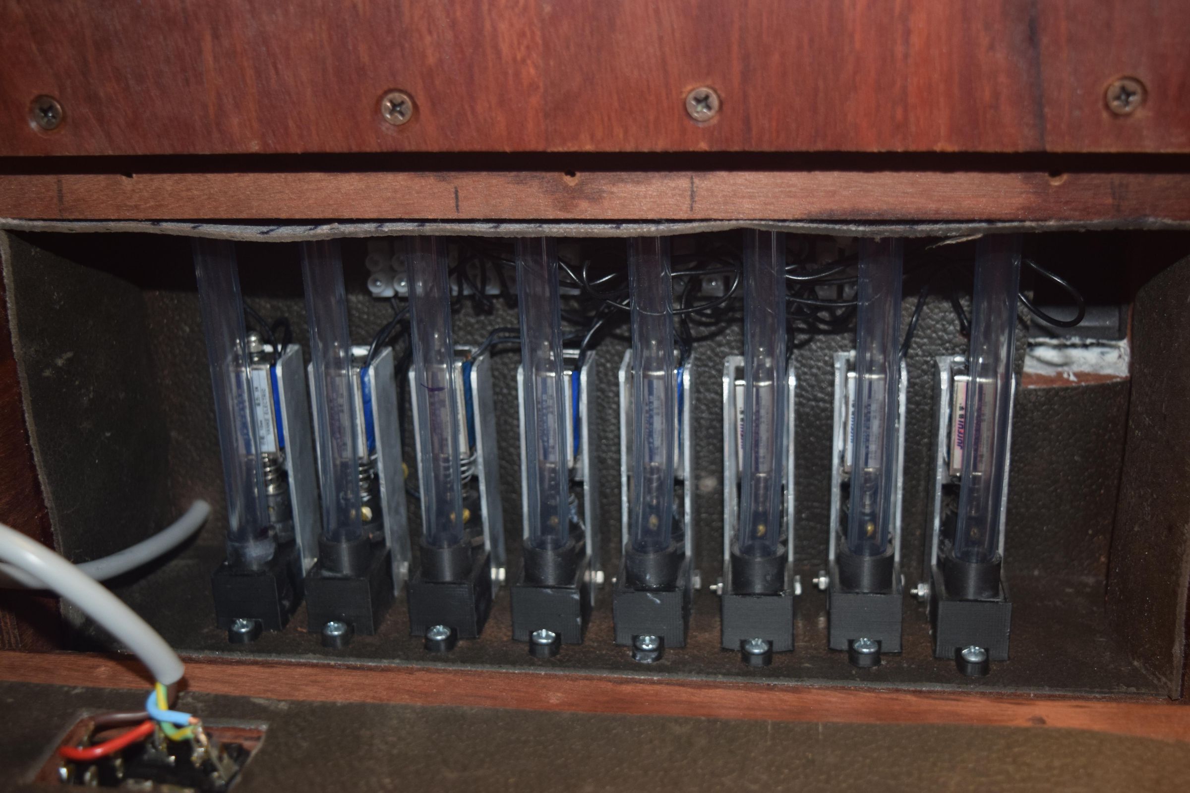 View of All Solenoids in place inside Air Box.JPG