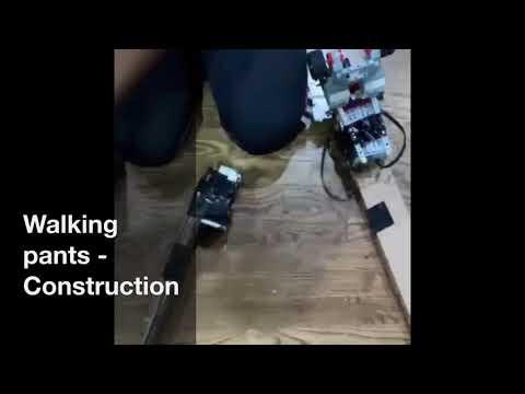 Walking pants using Ev3