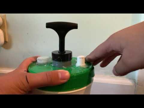 Water bottle prototype test