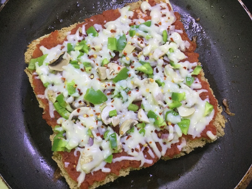 double decker bread pizza on stovetop.jpg